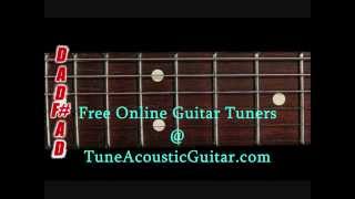 Open D Tuning  Open D Major Online Guitar Tuner [upl. by Hilton]