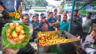 100Kg Everyday  Highest Selling Chaula Bara in BARGARH  Only 20₹  Street Food India [upl. by Popper560]