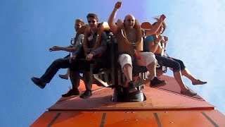 Half Pipe onride HD POV Särkänniemi Amusement Park Sarkanniemi [upl. by Sitoeht]