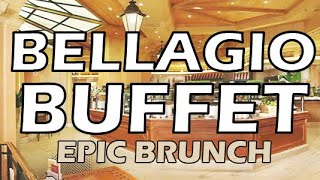 Epic BELLAGIO BUFFET BRUNCH VLOG Detailed Walkthrough Food Tasting and Interview [upl. by Hartzell]