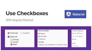 Angular Material Checkbox Tutorial [upl. by Rosenthal350]