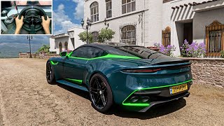 990HP Aston Martin DBS Superleggera  Forza Horizon 5  Thrustmaster T300RS Gameplay [upl. by Daegal256]