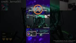 Half Life Alyx Ending Reactions Part 1 shorts [upl. by Eleirbag]