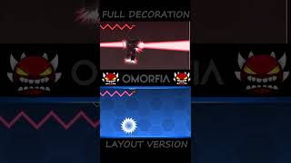 Greatest 10 Bossfight  Geometry Dash “Omorfia  Layout vs Deco EXTREME DEMON [upl. by Rehpatsirhc]