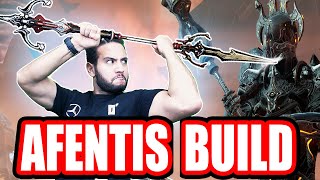 AFENTIS Steel Path Build  Styanax SIgnature Weapon WARFRAME [upl. by Einhorn]