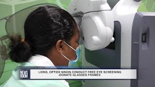 LIONS OPTIEK NINON CONDUCT FREE EYE SCREENING [upl. by Polard]