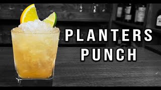 Planters Punch  Rum Drink Recipes  Booze On The Rocks [upl. by Meridith776]