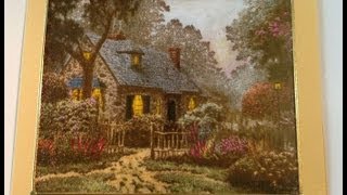 Thomas Kinkade Stamp Tutorial PART 2 OF 2 [upl. by Lehcin]