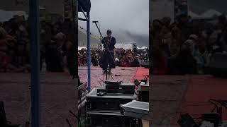 Zanskar Festival\Stanzin Gyachin \live performance ladakhioldsong coversong [upl. by Yerag12]