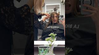 Meine Friseurin darf alles machen 💇🏼‍♀️ Ihr habt mich vor nem Pony bewahrt… 🤗 friseur haare [upl. by Debby]