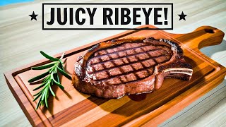 Perfect Ribeye Steak How to Cook a RestaurantQuality Steak at Home [upl. by Tremann]