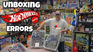 Hot Wheels Unboxing 20 Year Old Errors  Look and Learn About Them with Lucks Garage hotwheels [upl. by Enirehs]