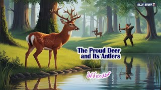 The Proud Deer and Its Antlersگھمنڈی ہرن کی کہانیUrdu storyMoral storiesKahaniyan in Urdu [upl. by Olnton782]