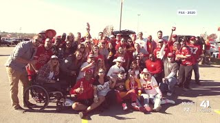 As Chiefs prepare for opener Lot J tailgaters prepare for new season of tailgating [upl. by Ammann]