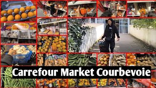 🛒 Shopping in Paris 🇫🇷 Supermarket Carrefour Shopping  Carrefour  Charras Courbevoie France 🇫🇷 [upl. by Severn]