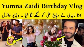 Wahaj Ali Big Surprise On Yumna Zaidi Birthday [upl. by Opiak]