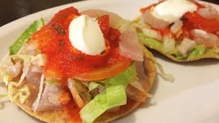 Red Jalapeno Sauce and Bean and Avocado Tostadas recipe easy delicious healthy [upl. by Bar]