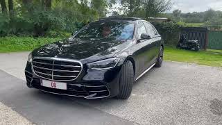 Mercedes S350d 4Matic limousine 2023  Visual review amp Test drive [upl. by Ardnod]