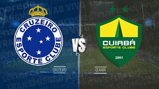 CRUZEIRO X CUIABÁ AO VIVO  JOGO AO VIVO DIRETO DO MINEIRÃO  TRANSMISSÃO BRASILEIRÃO 2024 [upl. by Brosy]