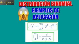 Qué es la distribución binomial y ejemplos de aplicación [upl. by Jemima]