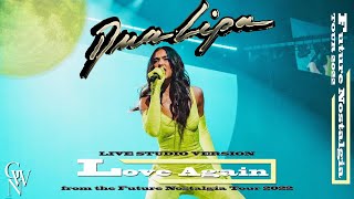 Dua Lipa  Love Again Live Studio Version Future Nostalgia Tour [upl. by Ag]