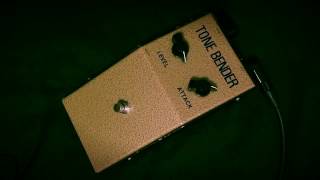 British Pedal Company Vintage Series Tone Bender MK1 with Les Paul [upl. by Yenffit]