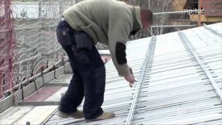 How to erect and mount a solar roof top plant A reference project by mptec GmbH amp CoKG [upl. by Ahsinnor]