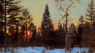 Tchaikovsky  December Christmas ◈ Paintings of the early winter [upl. by Nafets]