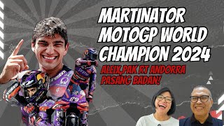 MARTINATOR MOTOGP WORLD CHAMPION 2024🏆 [upl. by Ttimme]