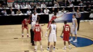 Tyler Hansbrough breaks JJ Redicks Record [upl. by Ysset]