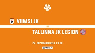 VIIMSI JK  TALLINNA JK LEGION ESILIIGA 28 voor [upl. by Melinde]