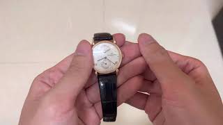 Vacheron Constantin Historique 48100  Why you can wear smaller size dress watches [upl. by Brigitte]