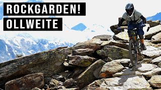 Steinfeld Ollweite Line Sölden  Schaffe ich den Rockgarden Full run [upl. by Gildea]