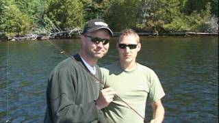 The Dimestore Fishermen fishes near Chapleau Ontario with friend Tim Mutter [upl. by Fransisco]