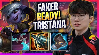 FAKER IS READY TO PLAY TRISTANA  T1 Faker Plays Tristana MID vs Hwei  Season 2024 [upl. by Lenor779]