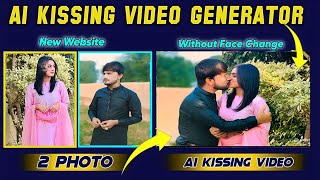 ai kissing video generator free  ai kissing video kaise banaye [upl. by Tikna]