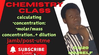 massmolar concentration and dilution calculations [upl. by Harim]