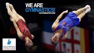 2015 Trampoline Worlds Odense DEN – Team Finals  ChinaRussia 22 [upl. by Madda]