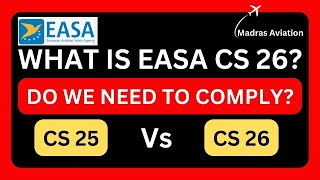 What is EASA CS 26  Additional Airworthiness Requirements  EASA CS 25 [upl. by Oidale]