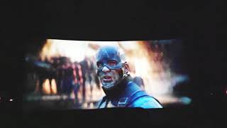 Avengers Endgame Theatre Reaction  Avengers Assemble Scene [upl. by Nirel681]