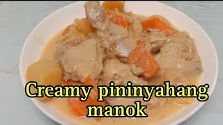 Creamy Pineapple Chicken Recipe Pininyahang Manok recipe pininyahangmanok chickenrecipe [upl. by Jurdi]