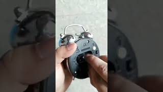 Unboxing of Twin Bell Alarm Clock ⏰🤩 shorts clock varanasi banaras subscribe youtube unboxing [upl. by Nnaerb]