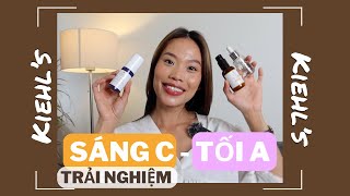 Trải nghiệm amp Review  Kiehls Sáng C tối A  Thật sự hiệu quả  Không quảng cáo  Lucia [upl. by Neitsirk137]