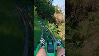 Sommerrodelbahn BocksBergBob auf dem ErlebnisBocksBerg sommerrodelbahn wiegand alpinecoaster [upl. by Kaufmann]