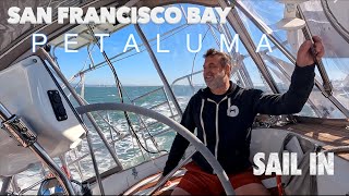 San Francisco Bay Petaluma California Sail In [upl. by Yenettirb380]