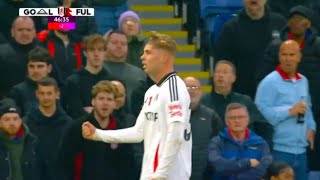 Emile Smith Rowe Goal Crystal Palace vs Fulham 02 All Goals and Extended Highlights [upl. by Sivrahc]