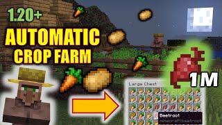 Easy Tutorial — Villager Crop Farm for Minecraft 121 Tutorial [upl. by Zile778]