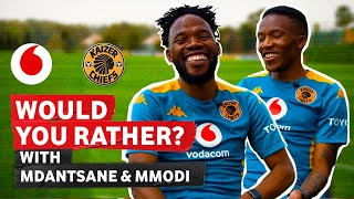 Would You Rather with Kaizer Chiefs Mdantsane amp Mmodi [upl. by Chloe490]