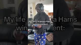 Imma be chillin fyp kamala Trump election2024 funnyvideos shorts [upl. by Hehre]