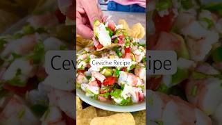 How to make CEVICHE  Ceviche Recipe ceviche [upl. by Gnihc178]